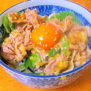 ☆ガッツリ☆香味ペーストdeスタミナ丼